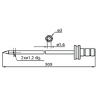 Fomaco 1xL300 Injector Needles